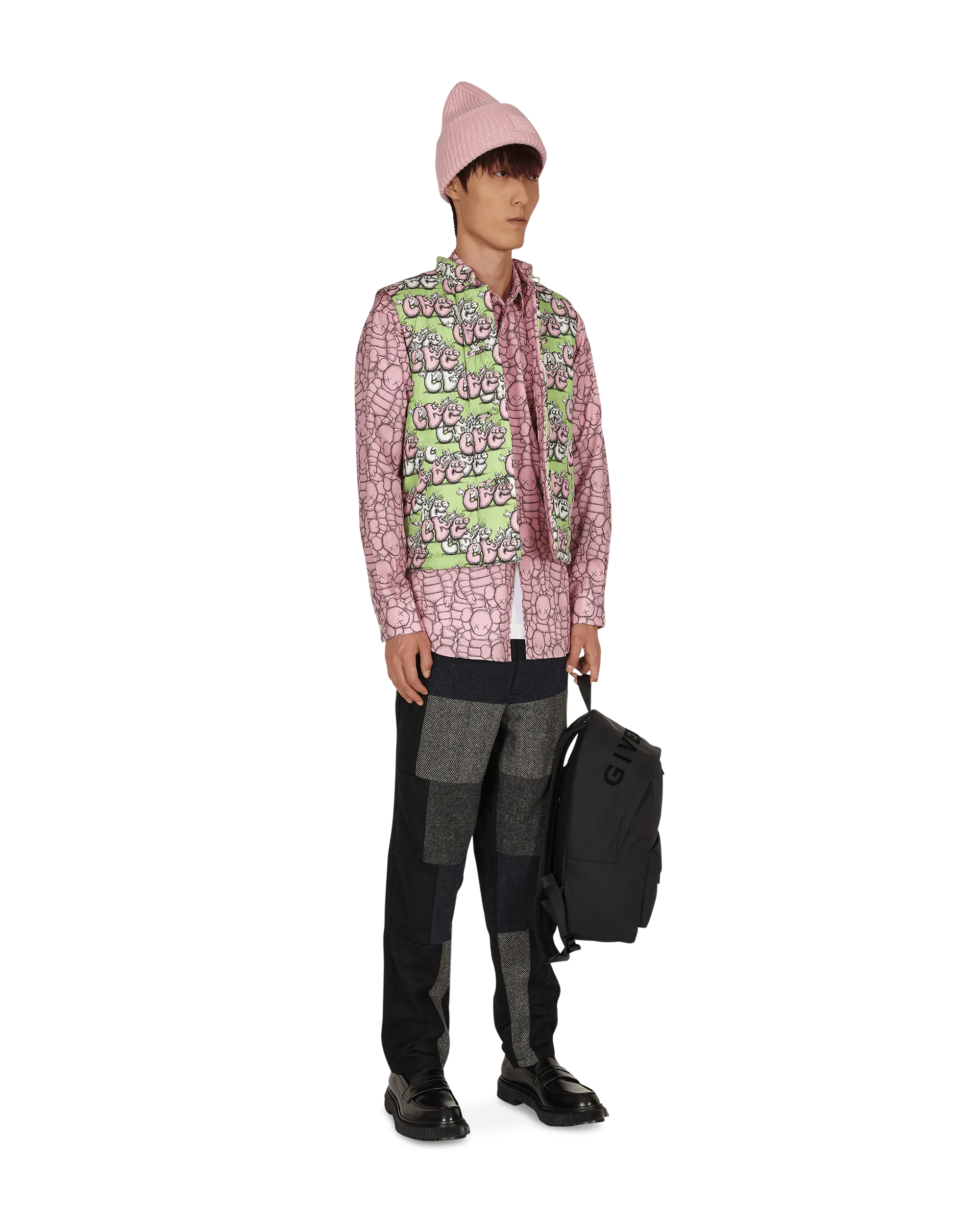 Gilet matelassé KAWS multicolore