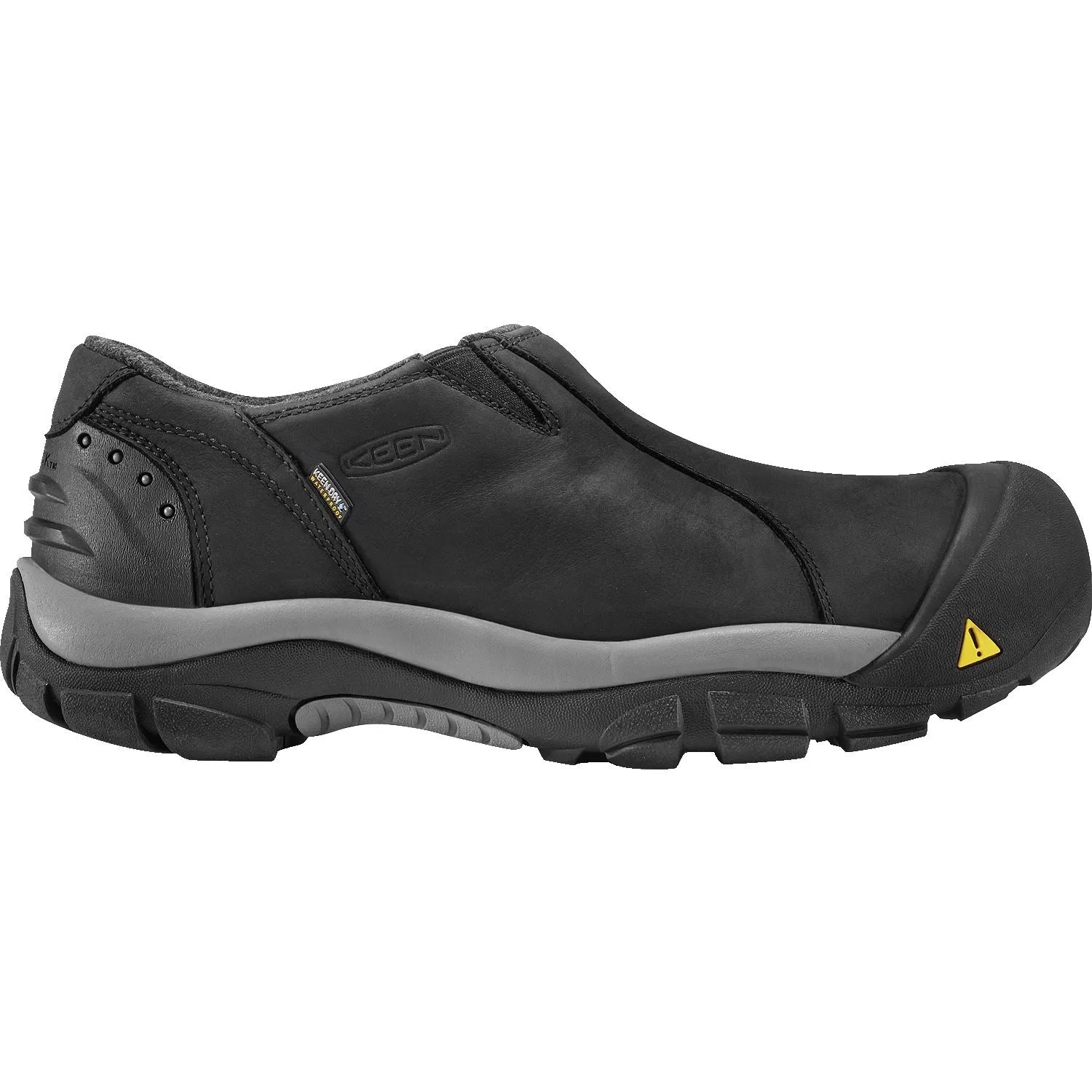 KEEN BRIXEN LOW WP POUR HOMME NOIR/GARGOUILLE - SOLDES FINALES !