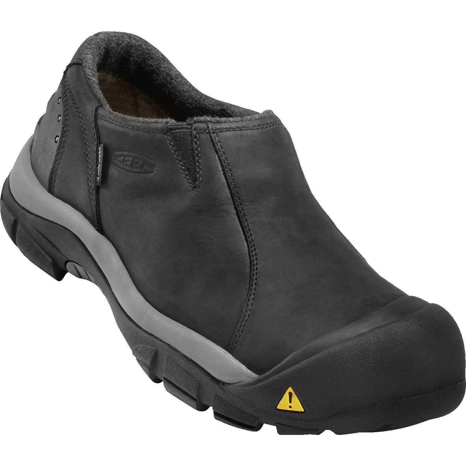 KEEN BRIXEN LOW WP POUR HOMME NOIR/GARGOUILLE - SOLDES FINALES !