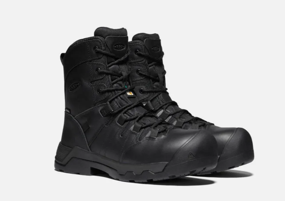 Keen CSA Oshawa Bottine imperméable en fibre de carbone avec fermeture éclair latérale de 8