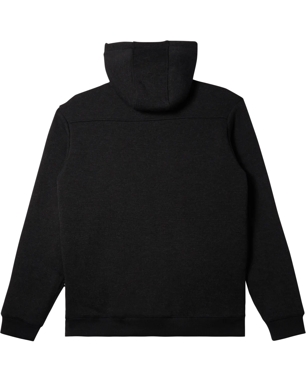 Veste à capuche Keller Zip Sherpa en noir chiné
