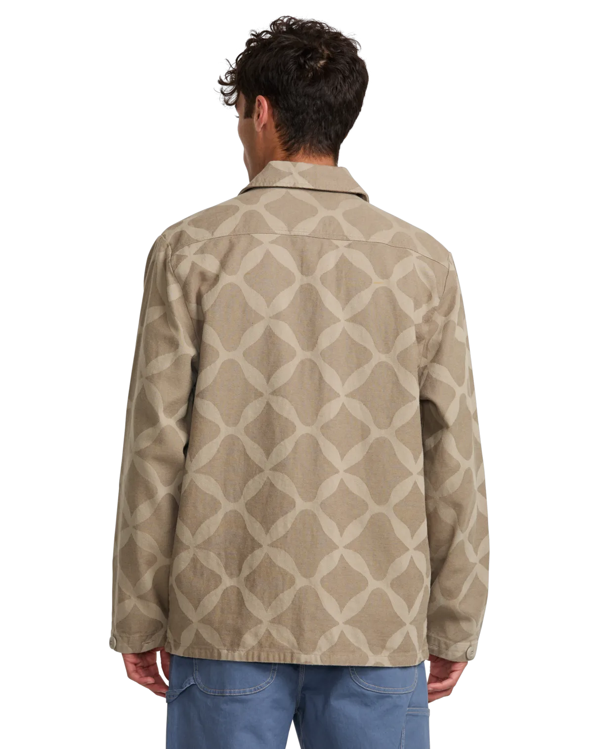 Veste choreographique ornementale Lauryn Alvarez en brun sable
