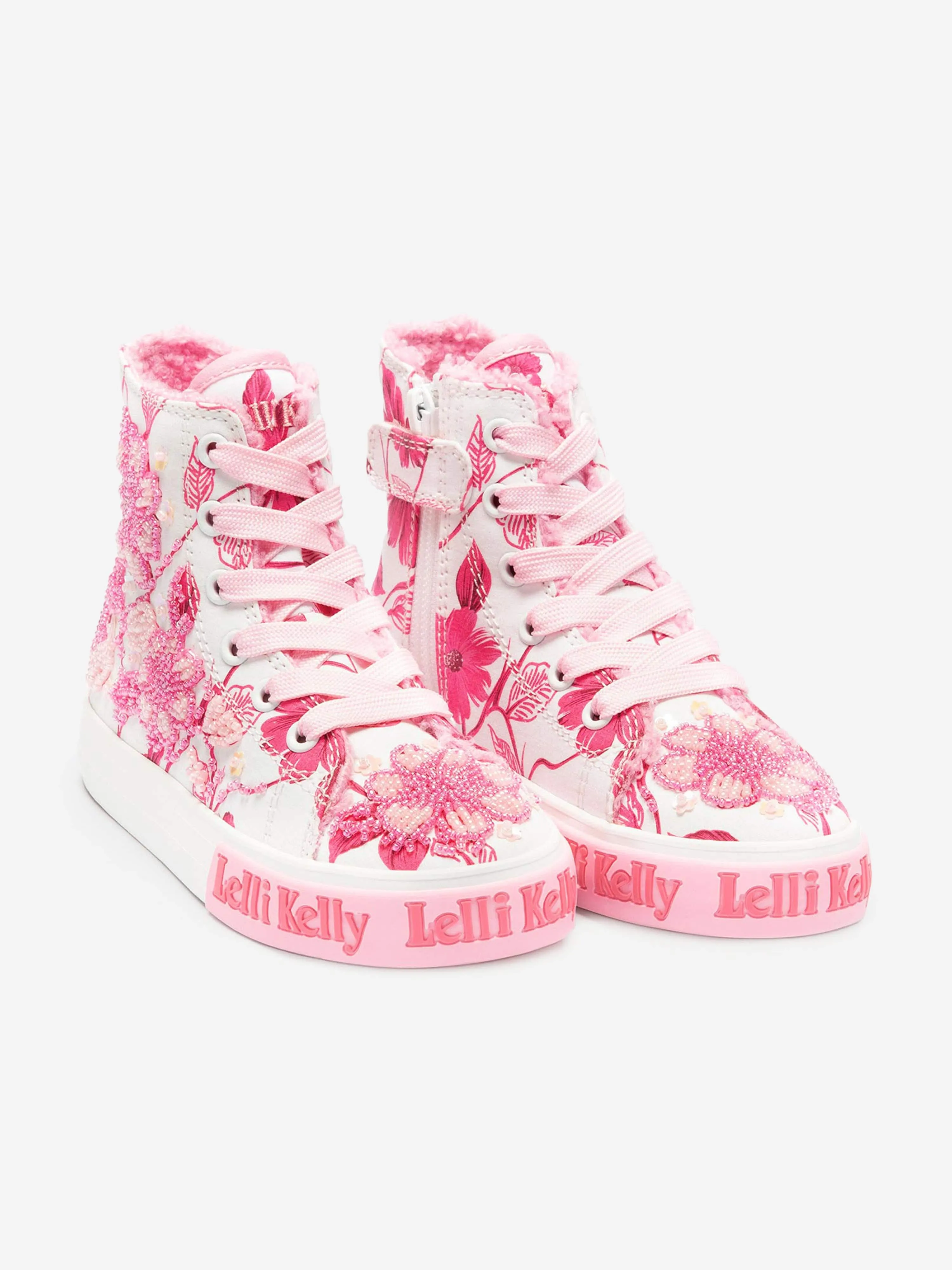Bottes de baseball mi-montantes Brooke pour filles Lelli Kelly en rose