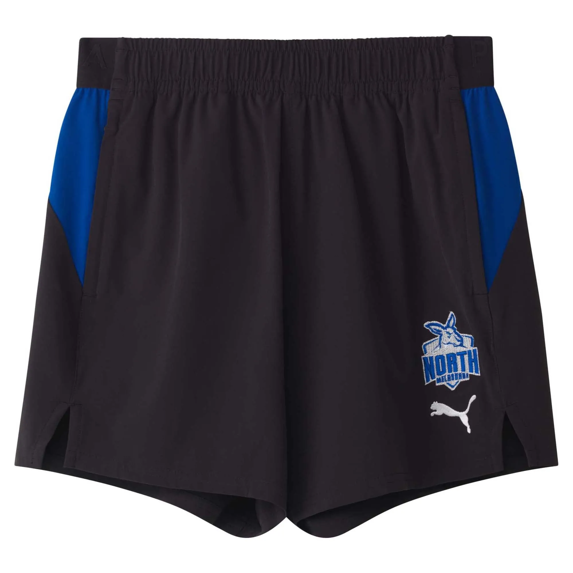 Short d'entraînement 2025 du club de football North Melbourne Kangaroos pour hommes