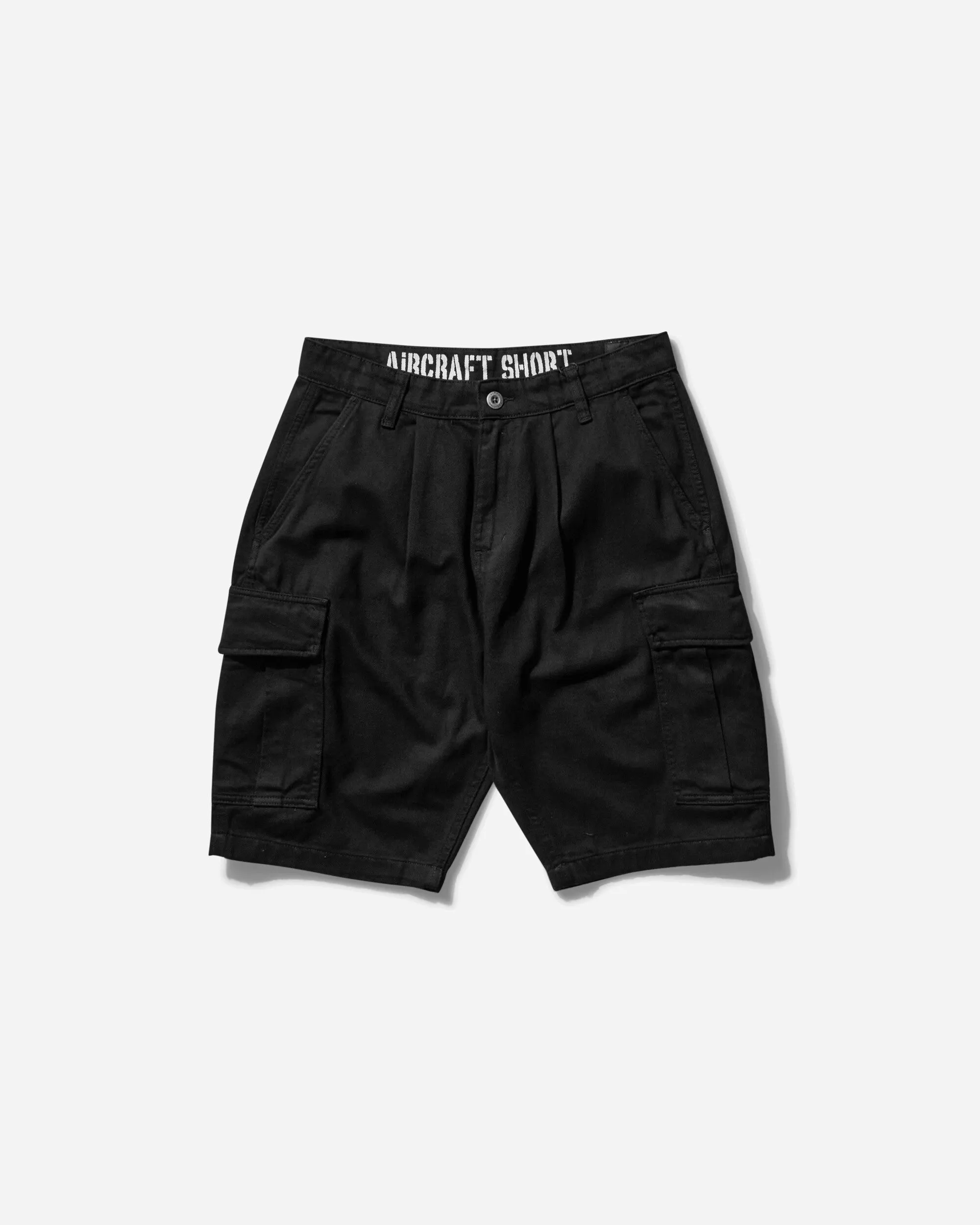 Short Aviateur Homme Noir