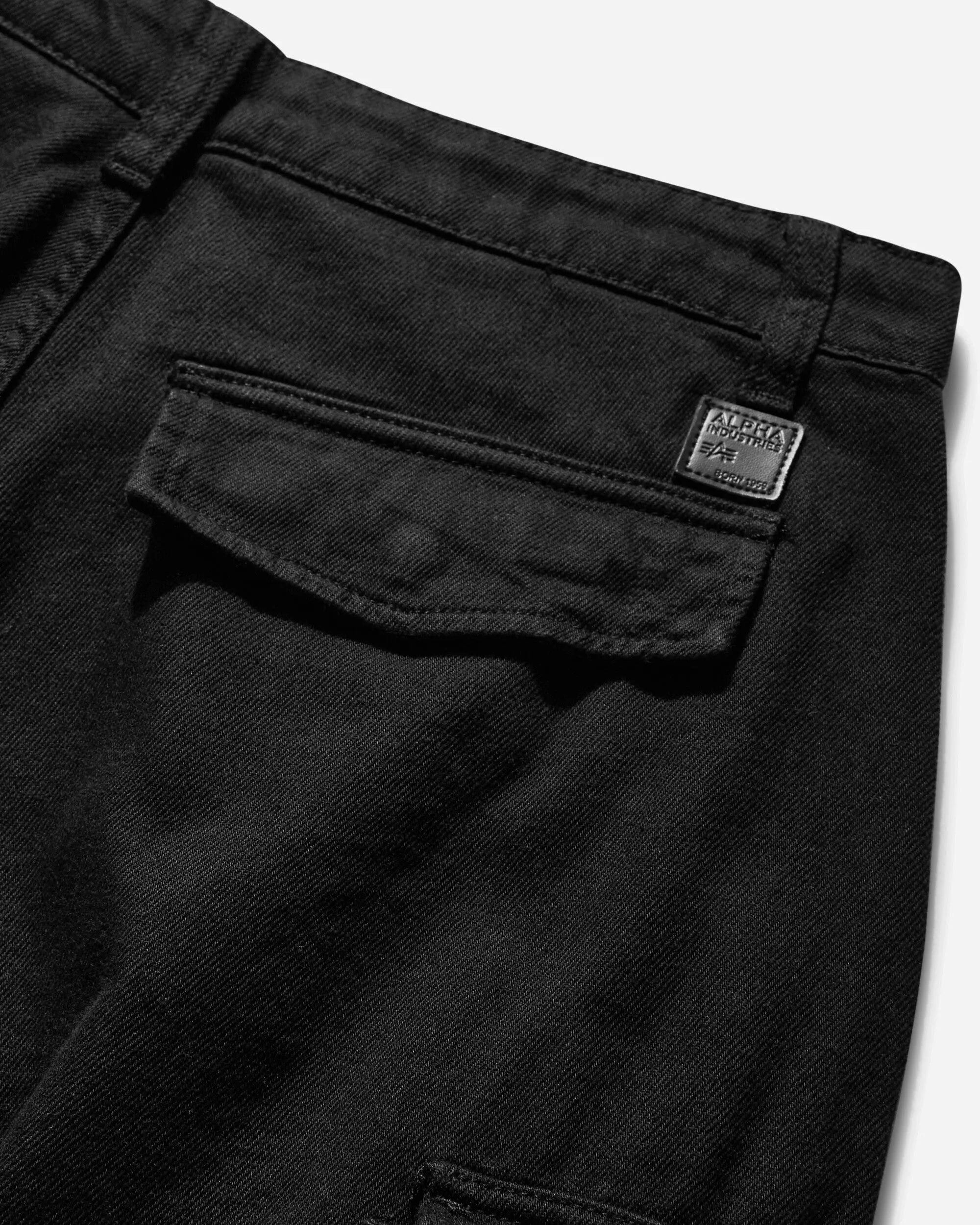 Short Aviateur Homme Noir