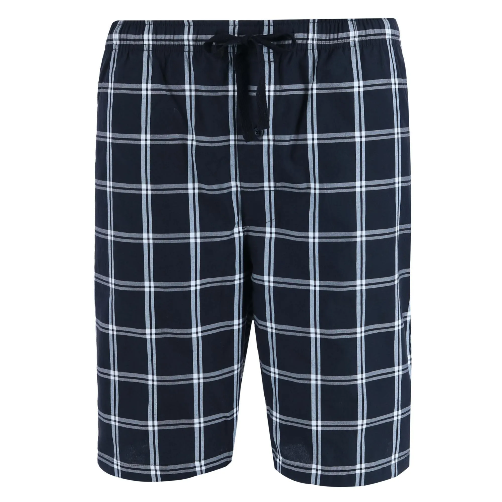 Pyjama en coton tissé pour hommes grandes tailles - Shorts de nuit (Lot de 2)