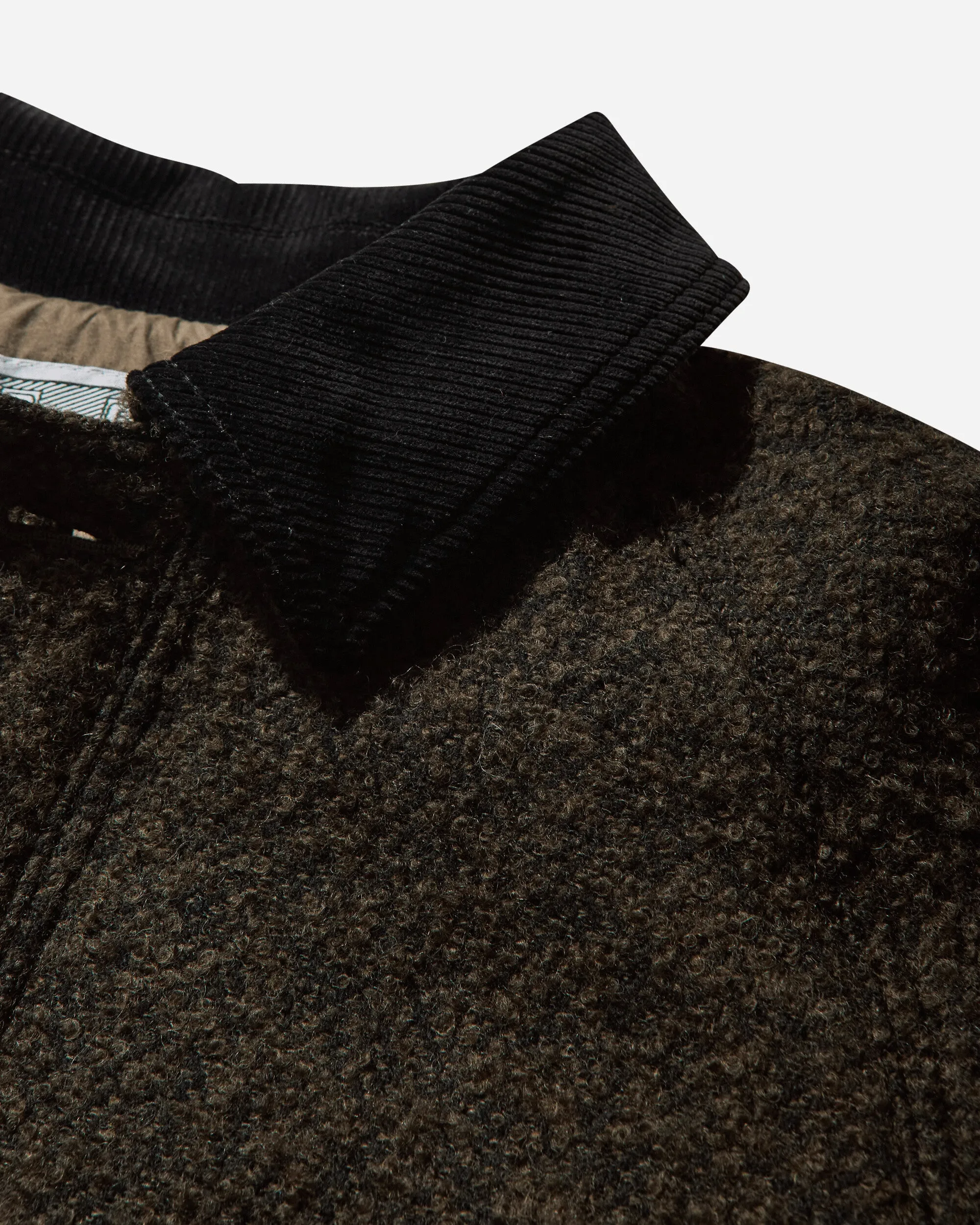 Veste boutonnée HBW pour homme en vert