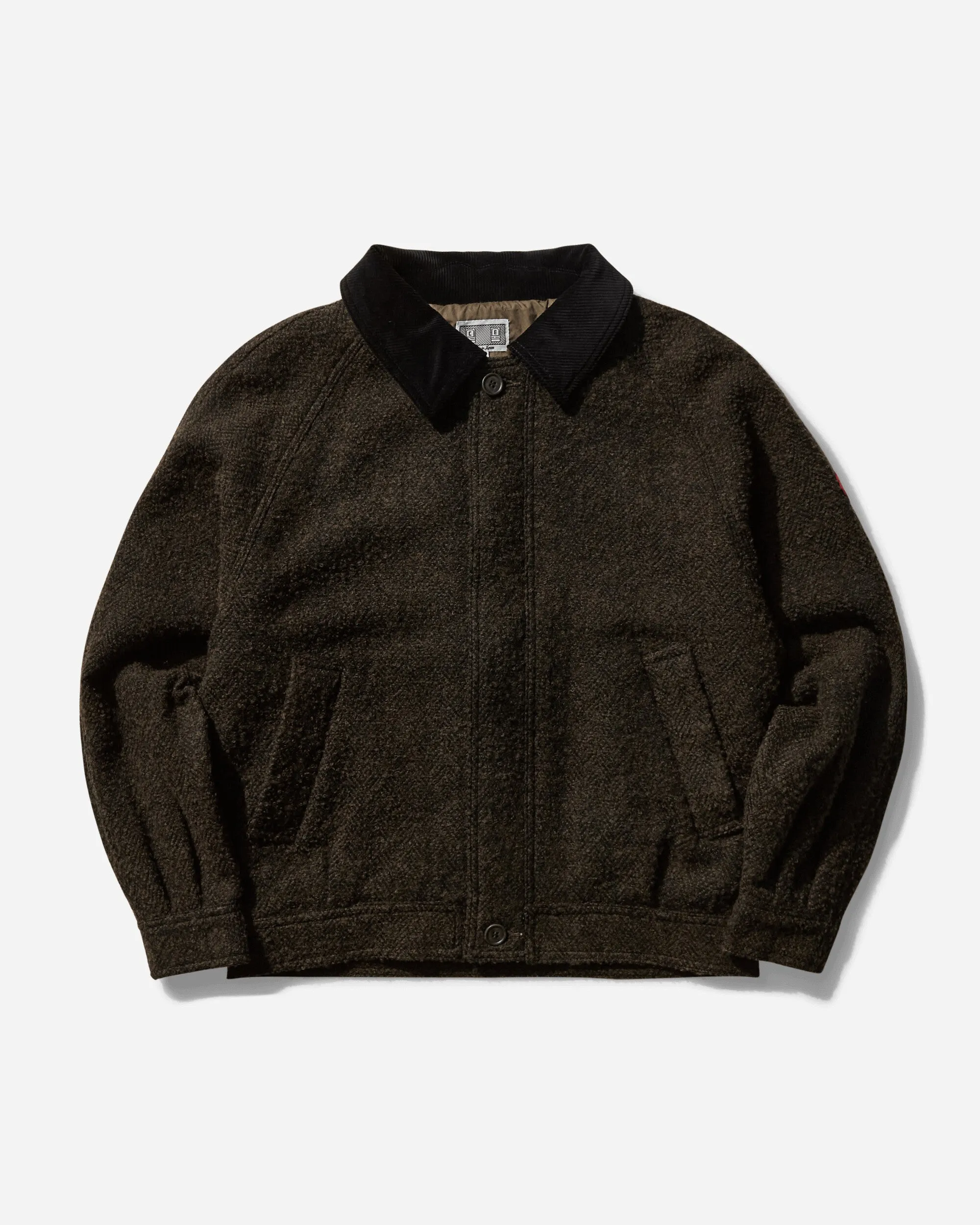 Veste boutonnée HBW pour homme en vert