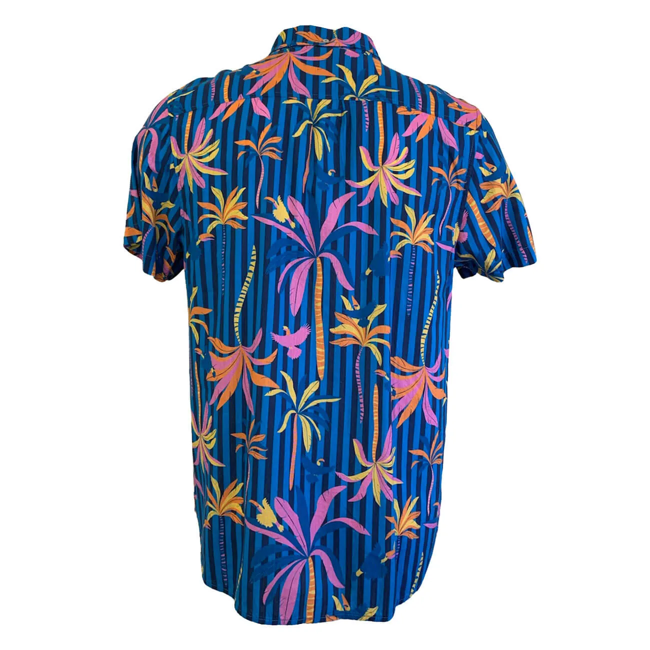Chemise de sport à manches courtes Johnnie-O Chubbies The Wild Blue - Bleu vif