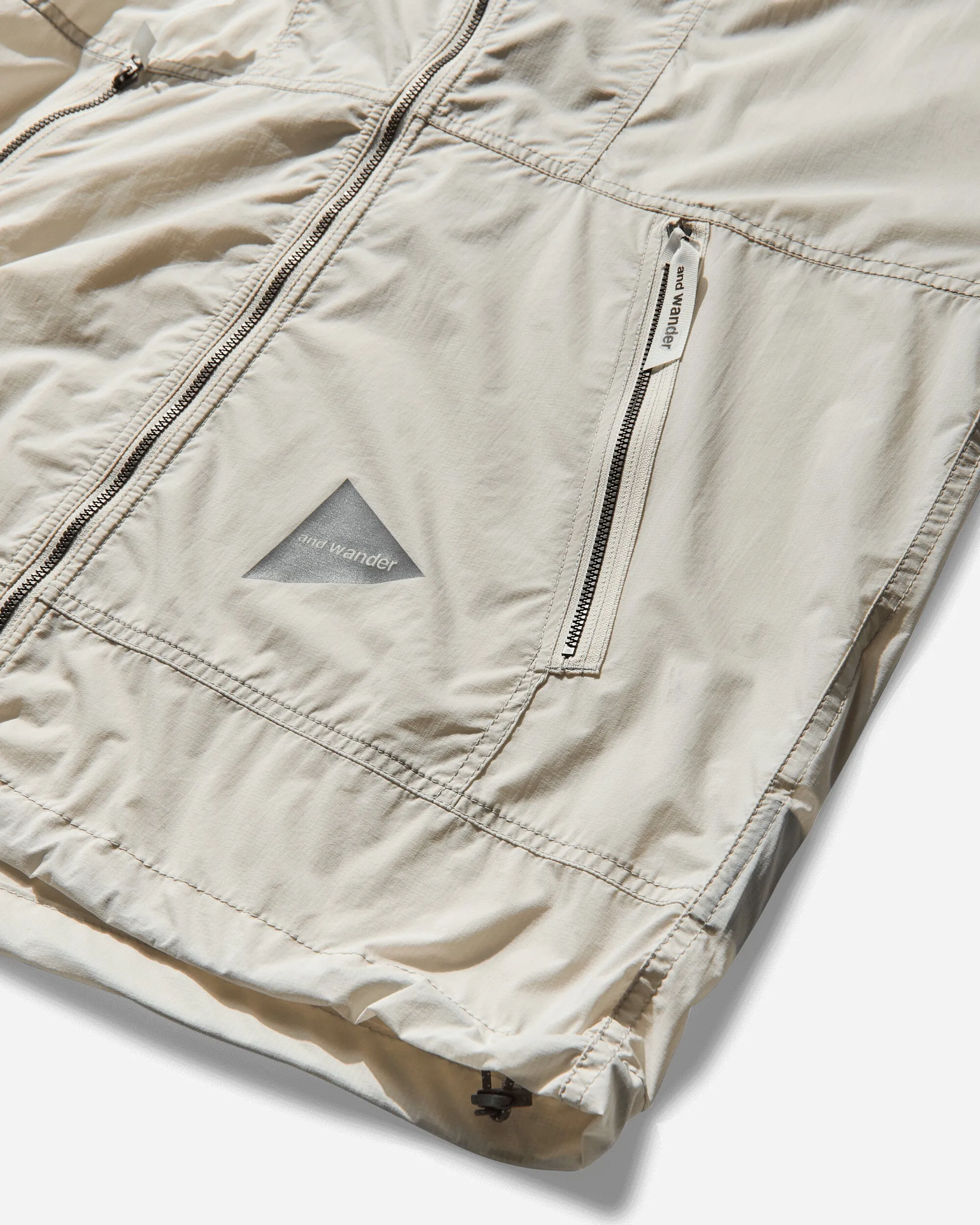 Veste coupe-vent PERTEX pour homme blanc cassé