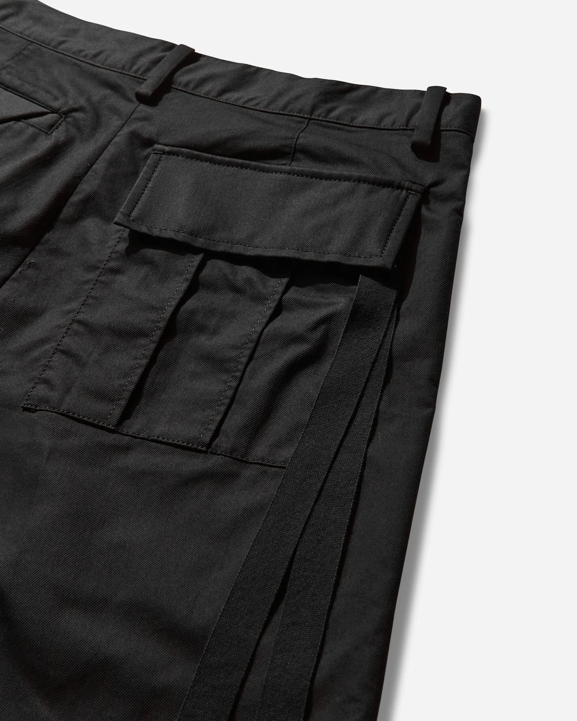 Short plissé pour homme - Noir