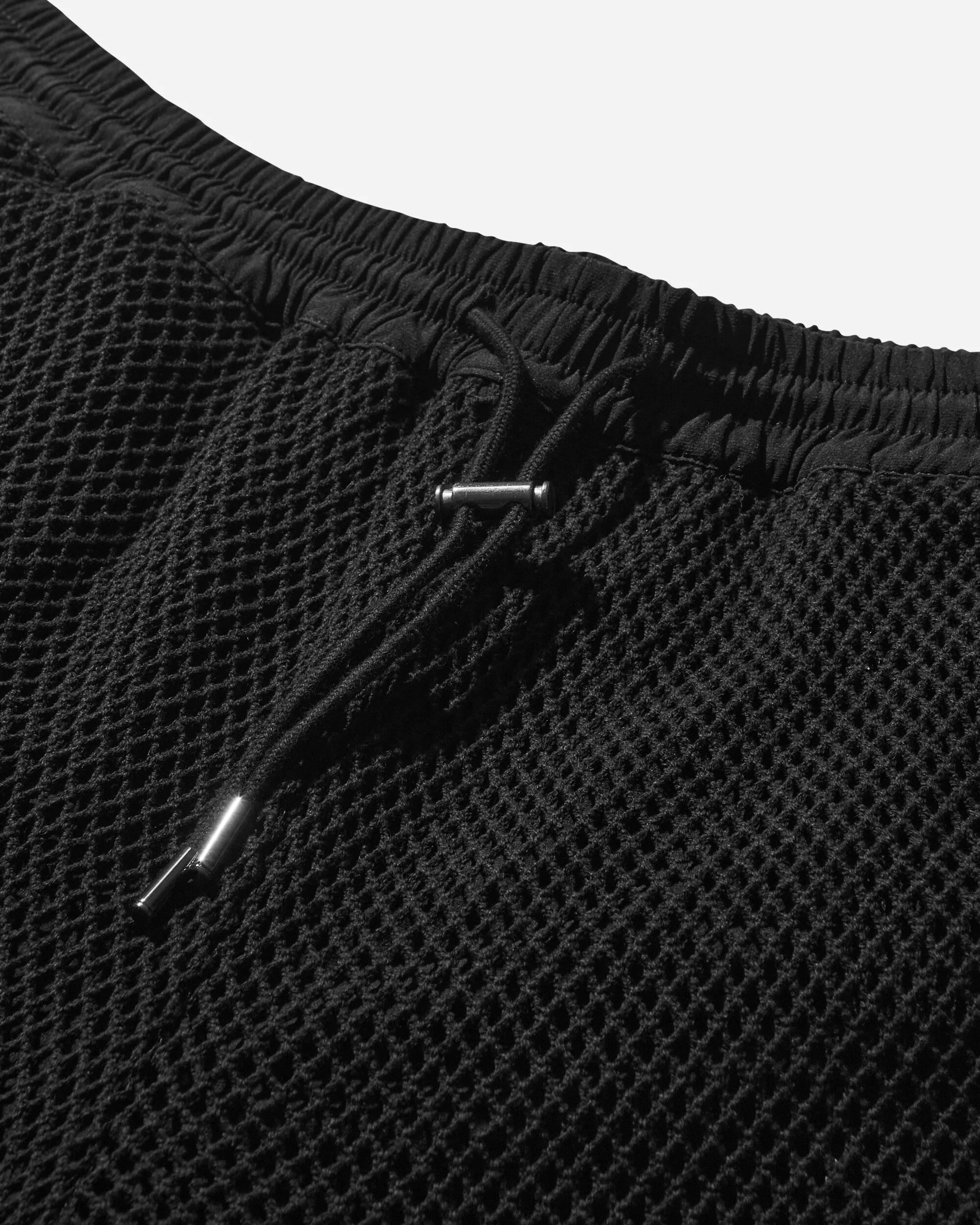 Short Homme en Maille Plexus Superposé Noir