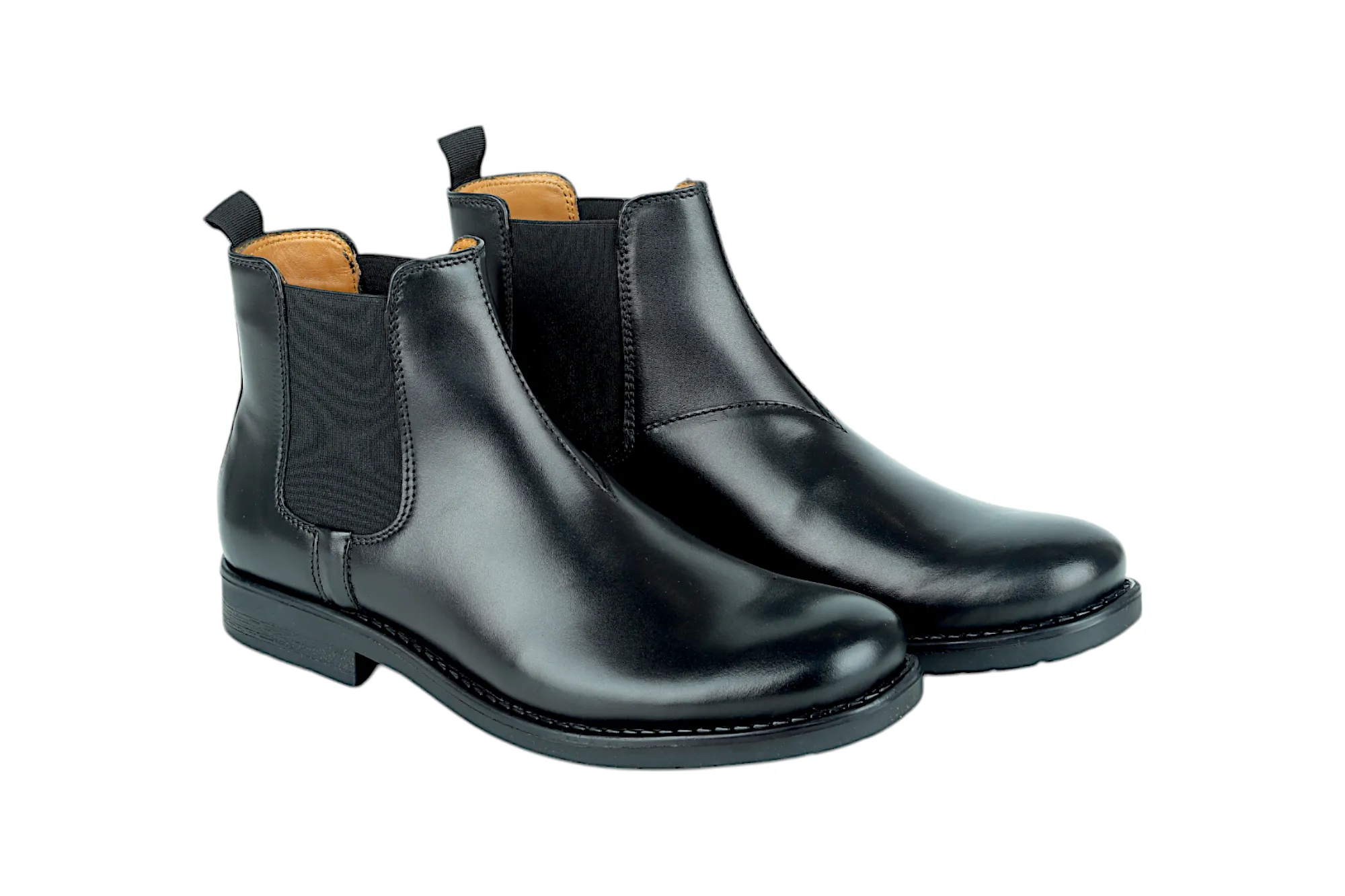 Bottes Chelsea en Cuir Premium pour Homme 91530