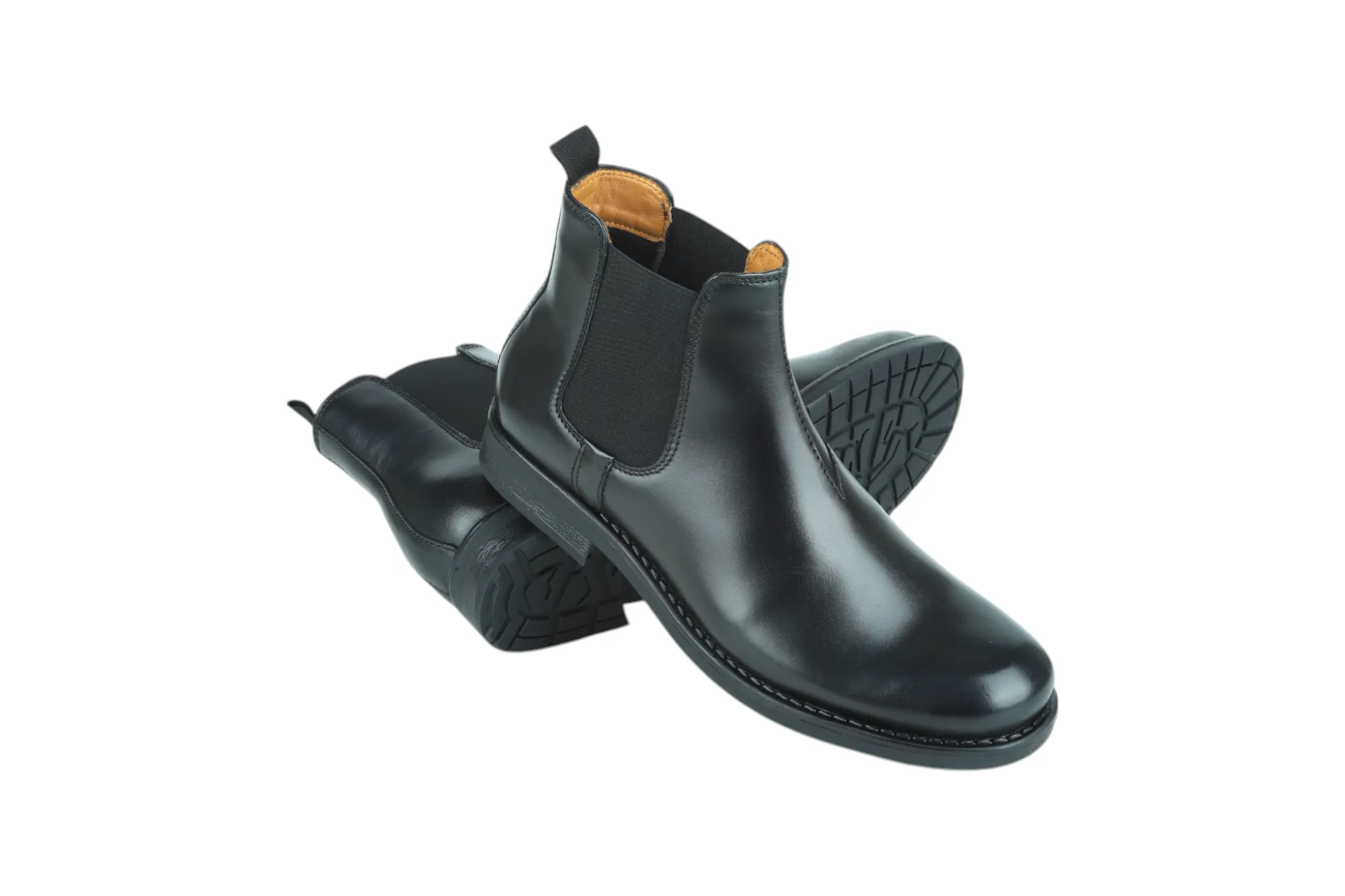 Bottes Chelsea en Cuir Premium pour Homme 91530