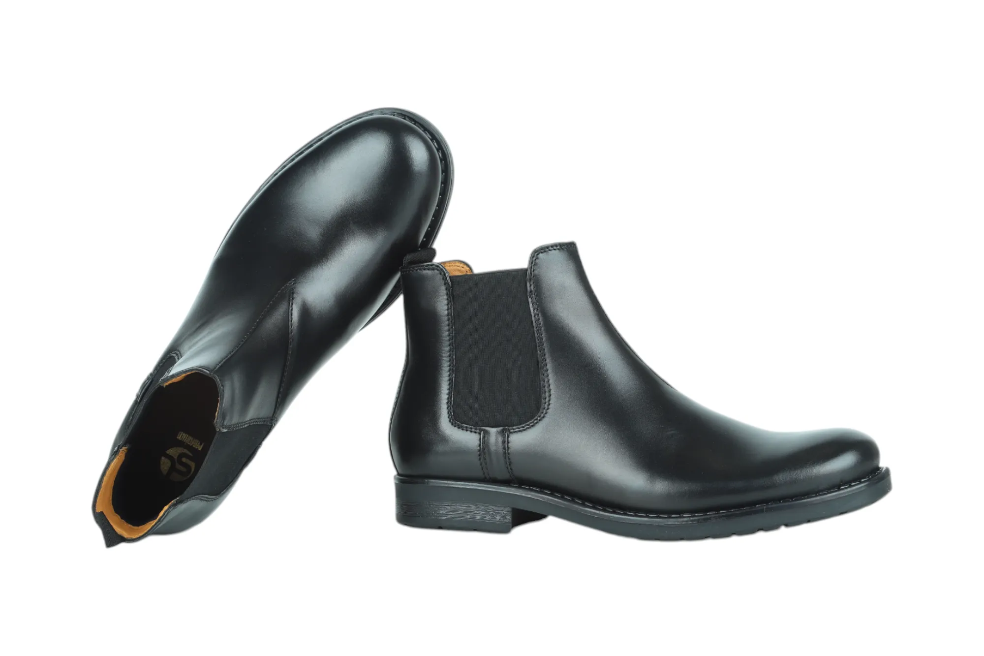 Bottes Chelsea en Cuir Premium pour Homme 91530