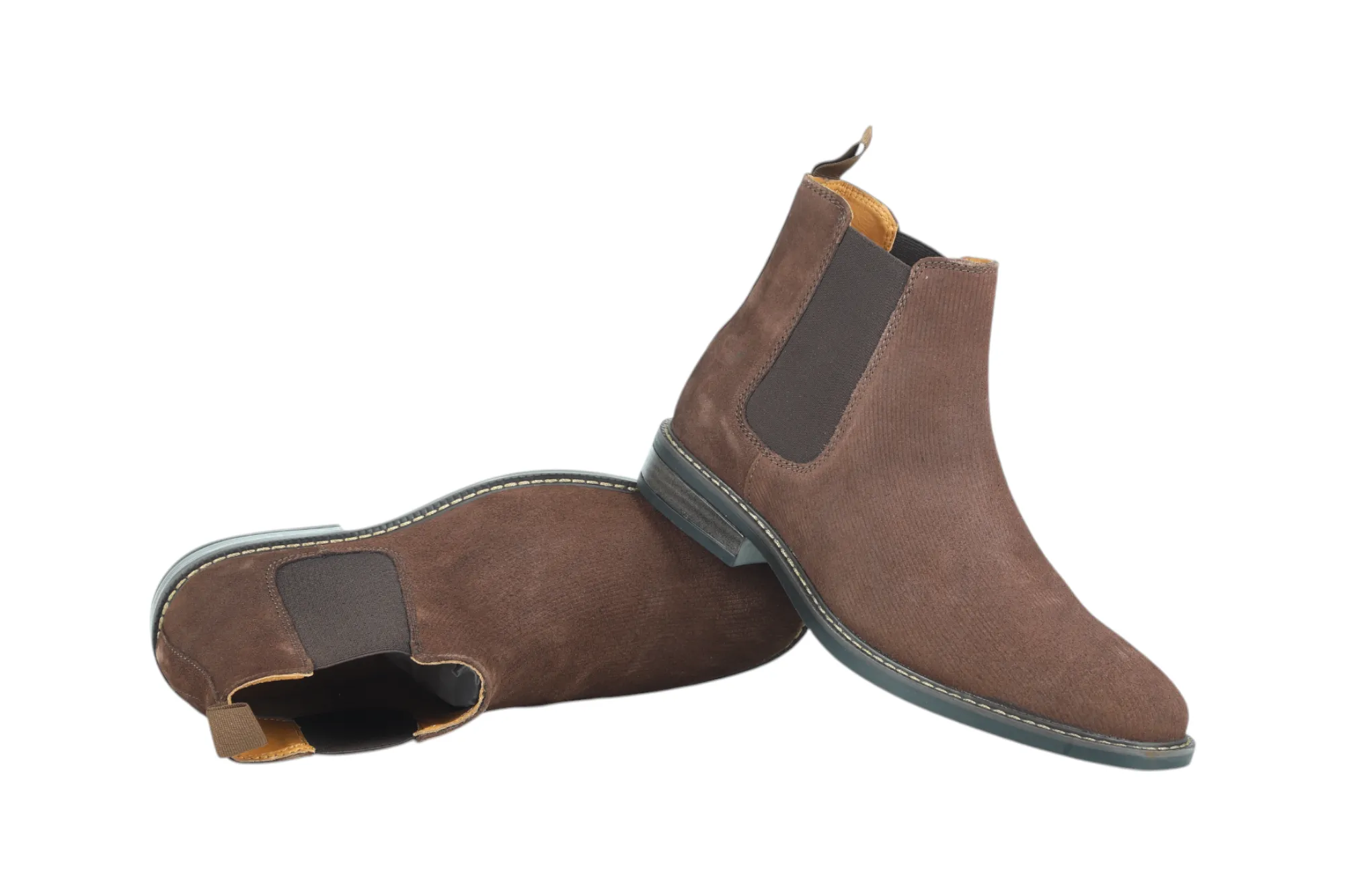 Bottes Chelsea en Cuir Premium pour Homme 91534