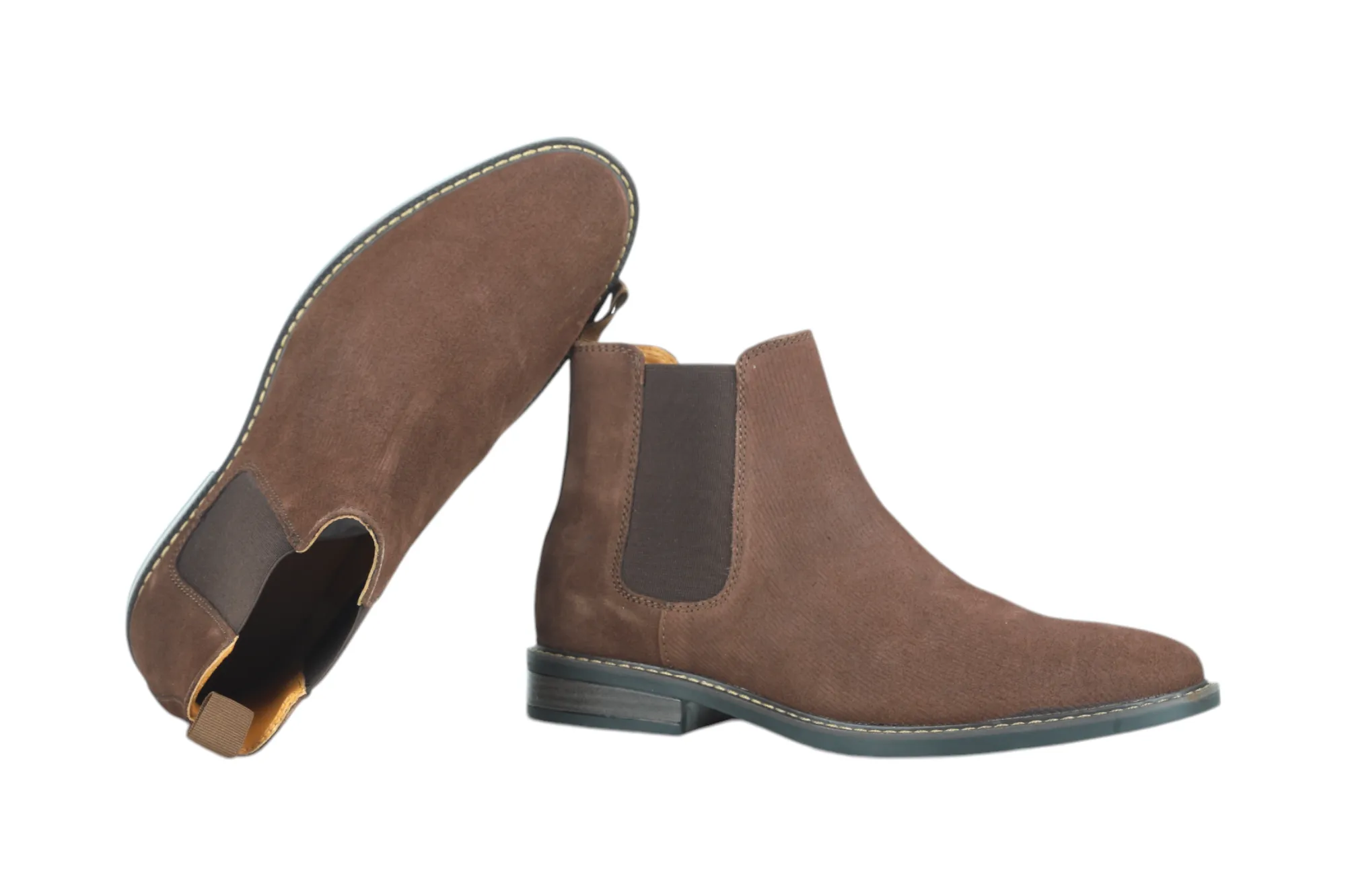Bottes Chelsea en Cuir Premium pour Homme 91534