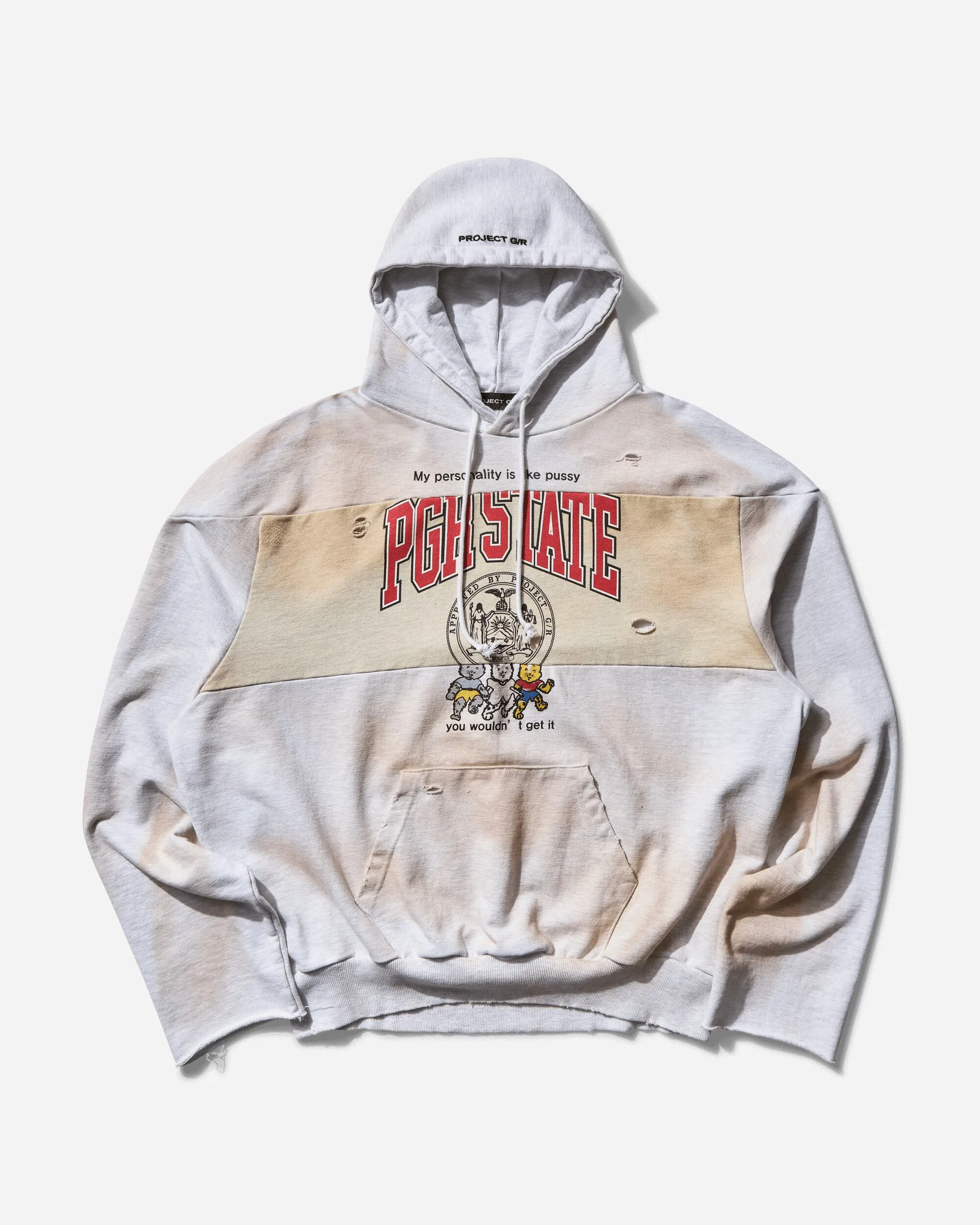 Pull à capuche sport révisé pour homme - Dirty Melange