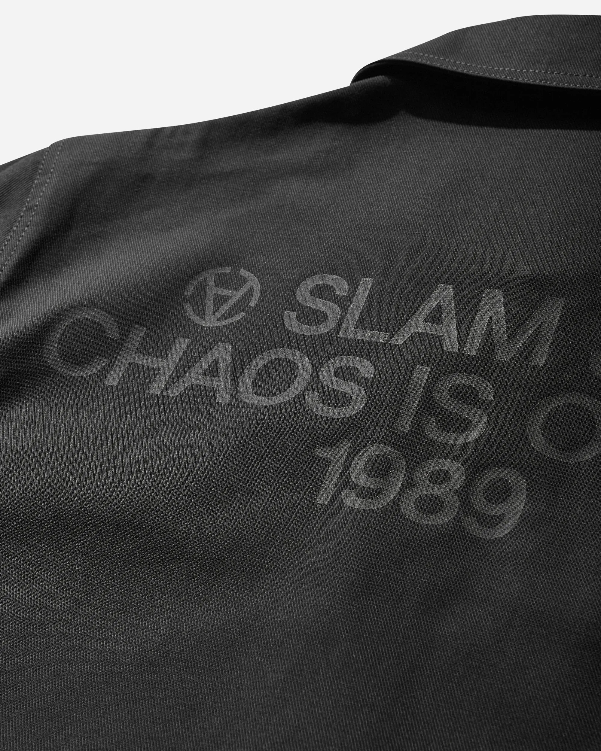 Veste courte répliquée CHAOS IS ORDER 40000 Slam Jam pour homme - Charbon