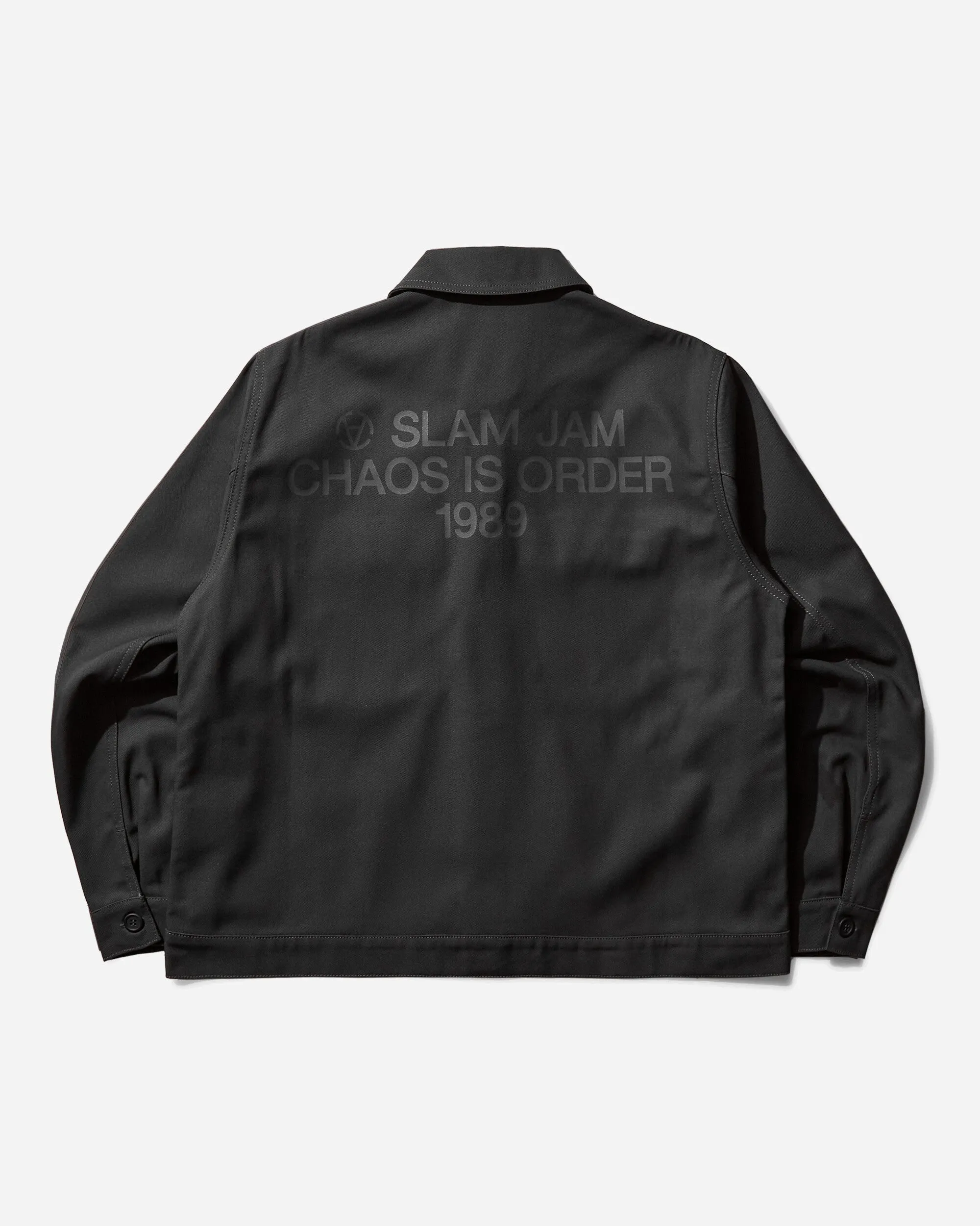 Veste courte répliquée CHAOS IS ORDER 40000 Slam Jam pour homme - Charbon