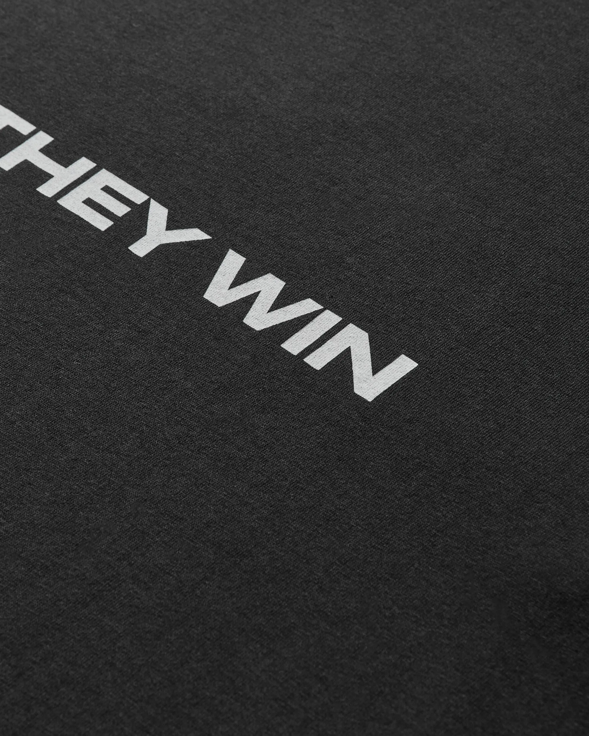 T-shirt Some They Win pour Homme Noir