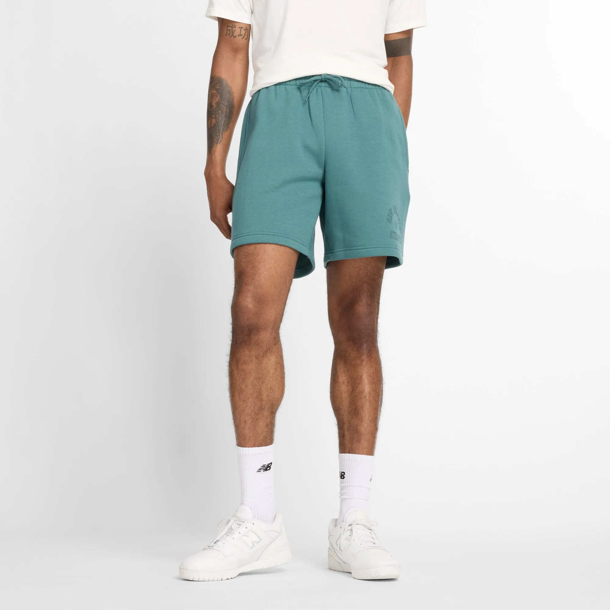 Short en molleton graphique 7 pouces pour homme - Essentiels sport