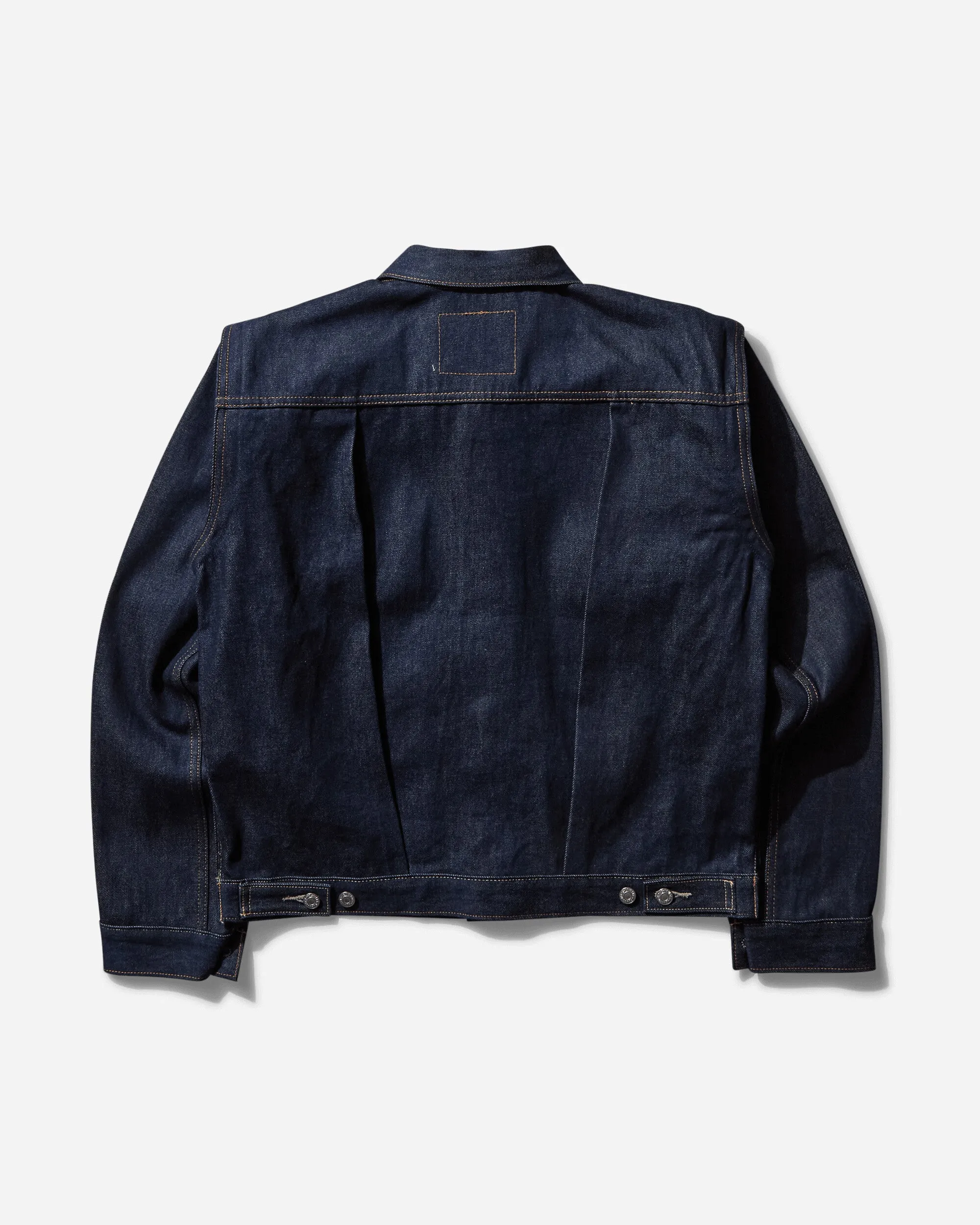 Veste trucker UNDERCOUR Pinnacle Type II pour homme en selvedge indigo