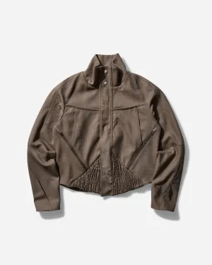 Men's Zafar Cropped Jacket Brown Oak