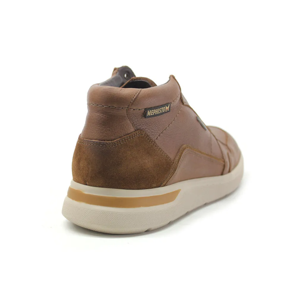 Bottes pour hommes Mephisto Owel MT en cuir pleine fleur