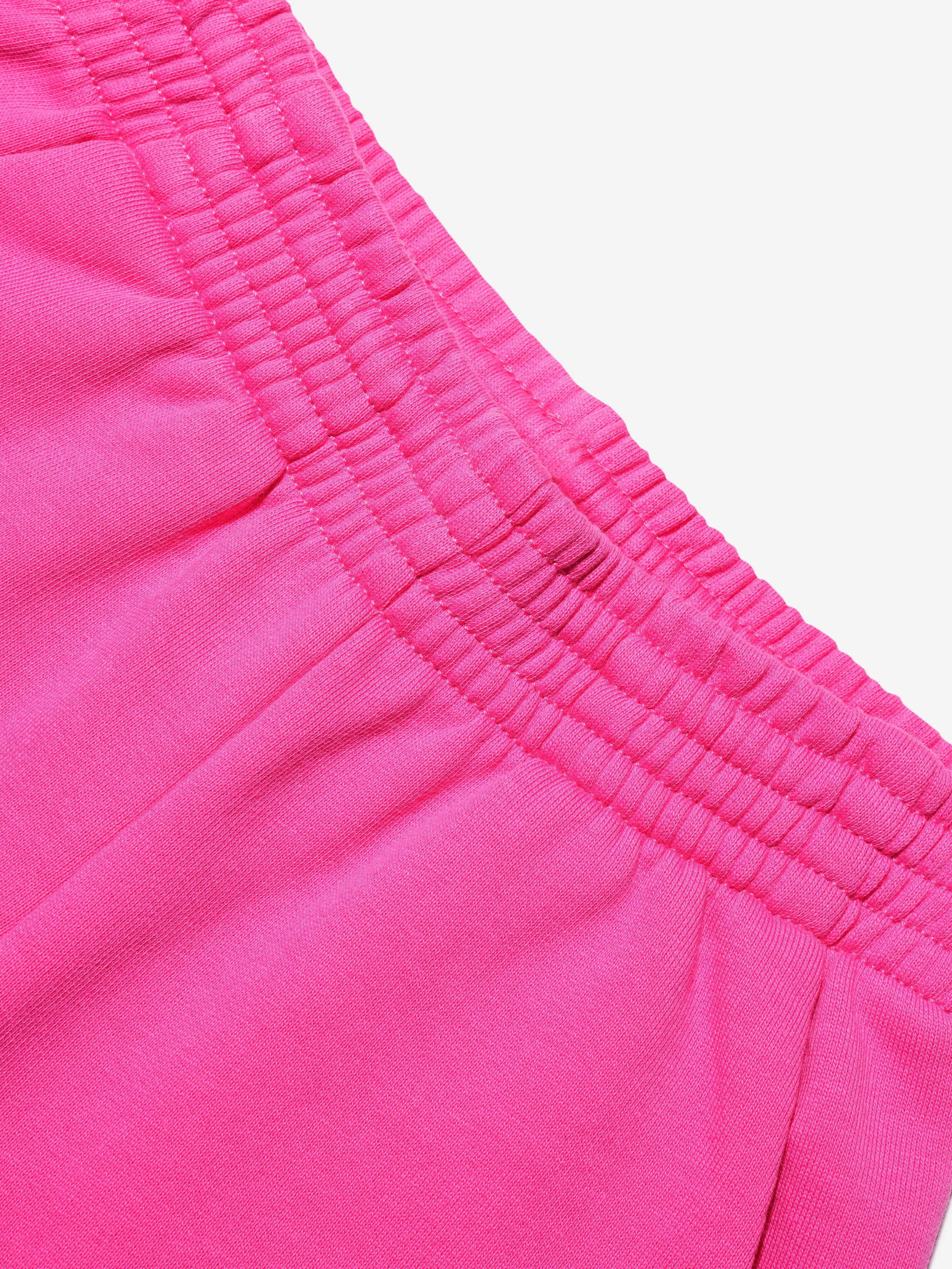 MM6 Maison Margiela Shorts Enfant à Logo Rose