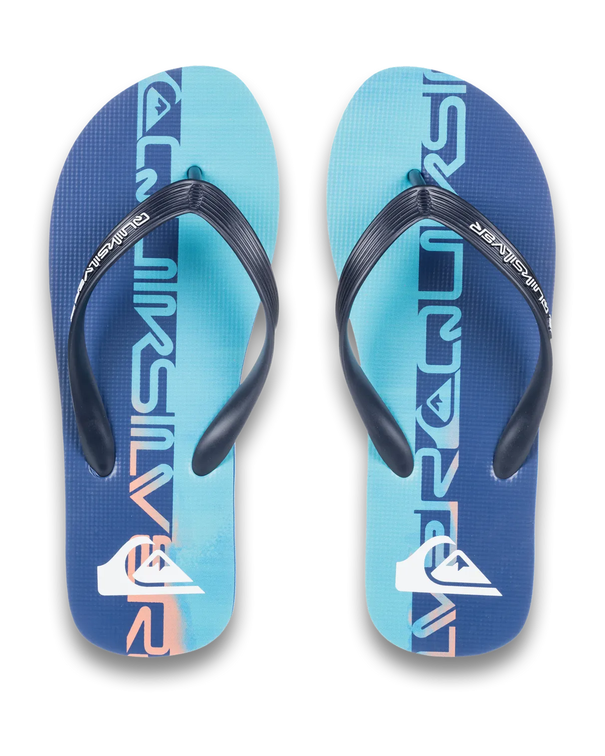 Tong Art 25 Molokai en Bleu Nébuleuse avec Mot imprimé