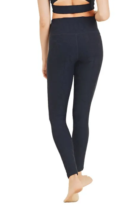 Legging taille haute Jacquard Girafe 3D Mono B APH8038