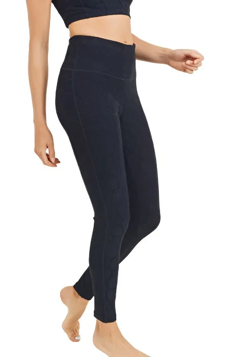 Legging taille haute Jacquard Girafe 3D Mono B APH8038