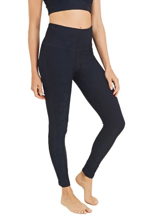 Legging taille haute Jacquard Girafe 3D Mono B APH8038