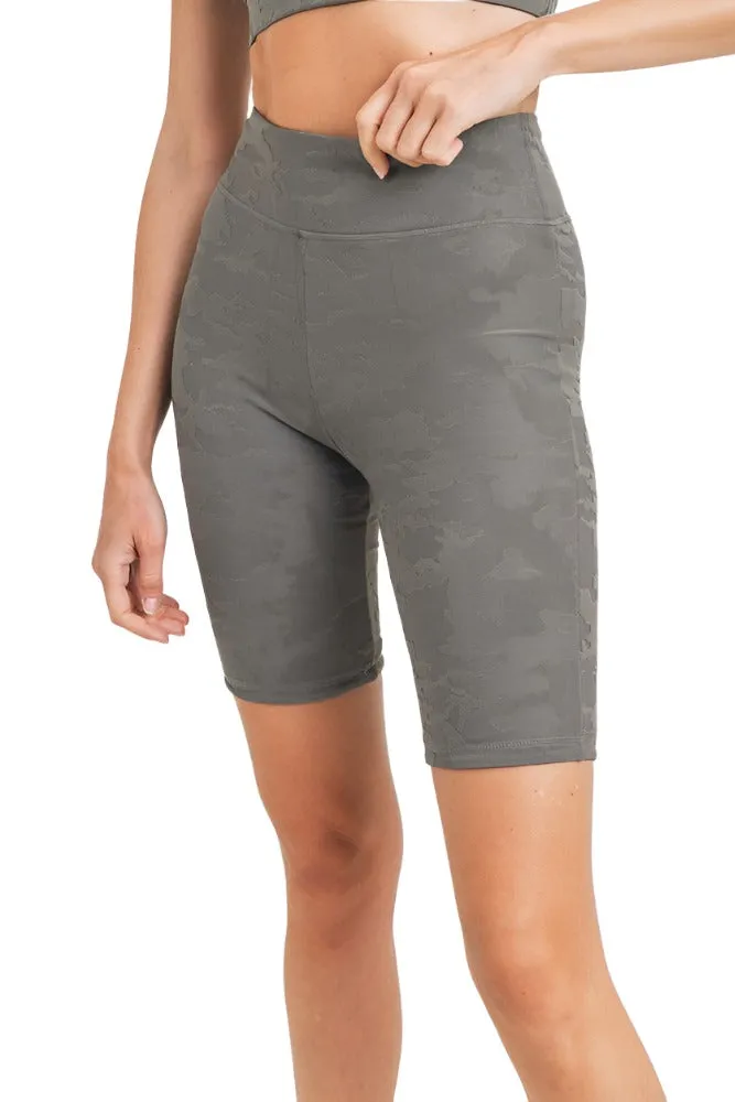 Bermuda en Jacquard Camo Mono B APH8033