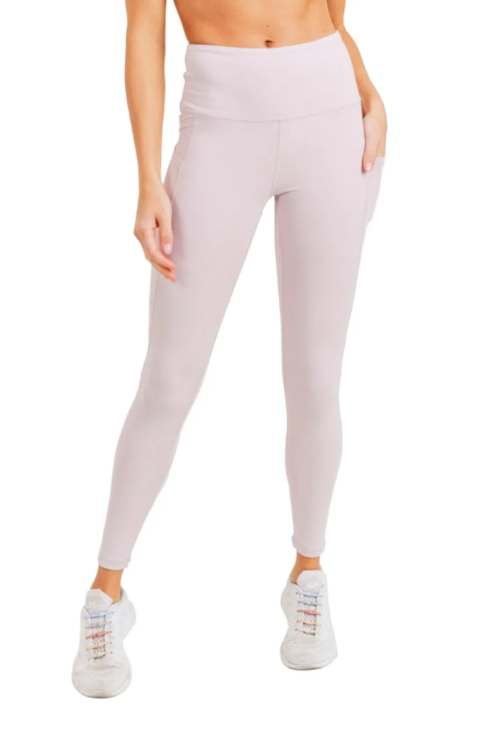 Mono B Essential Leggings à Panneau Haute Taille APH3121 Et Plus