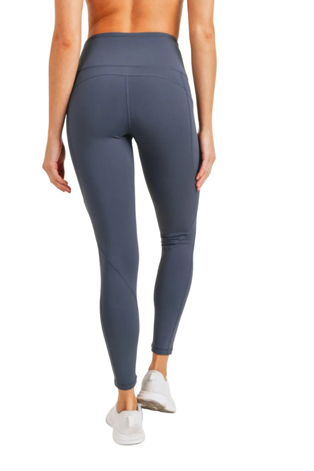 Mono B Essential Leggings à Panneau Haute Taille APH3121 Et Plus