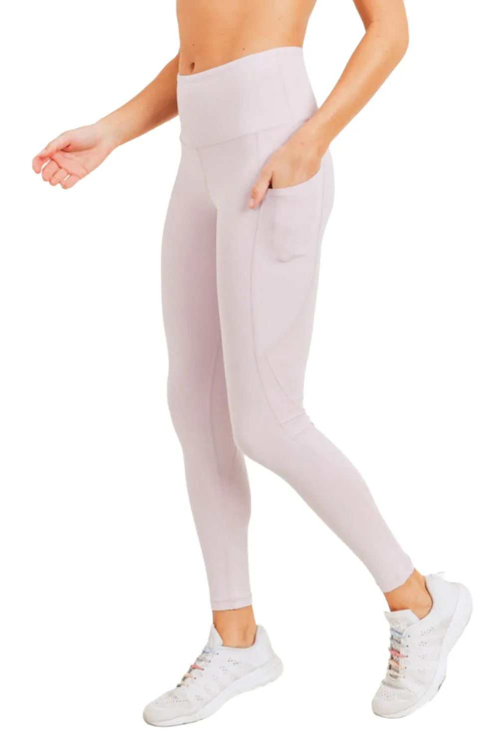 Mono B Essential Leggings à Panneau Haute Taille APH3121 Et Plus