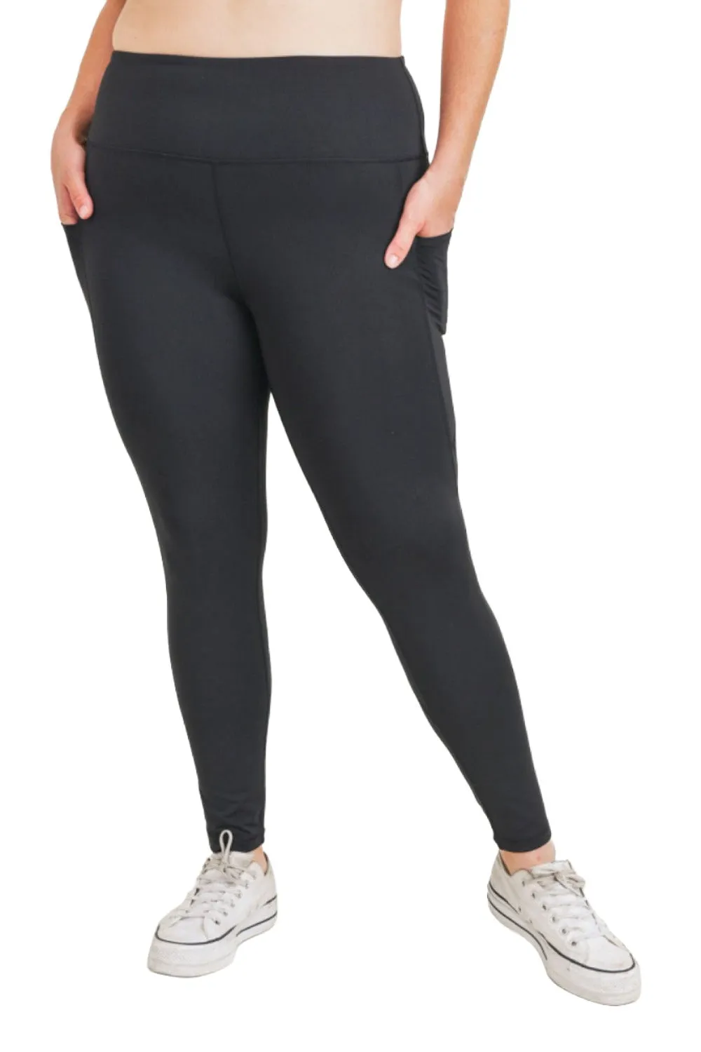 Mono B Essential Leggings à Panneau Haute Taille APH3121 Et Plus