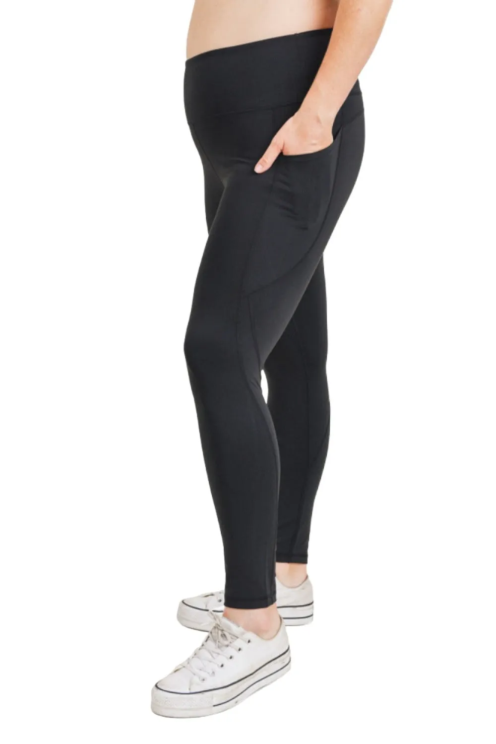 Mono B Essential Leggings à Panneau Haute Taille APH3121 Et Plus