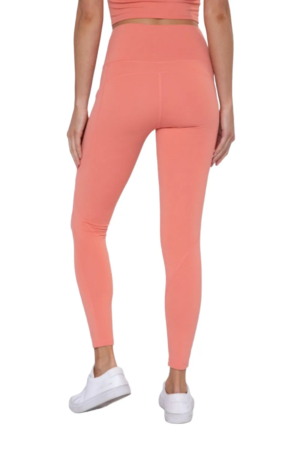 Mono B Essential Leggings à Panneau Haute Taille APH3121 Et Plus