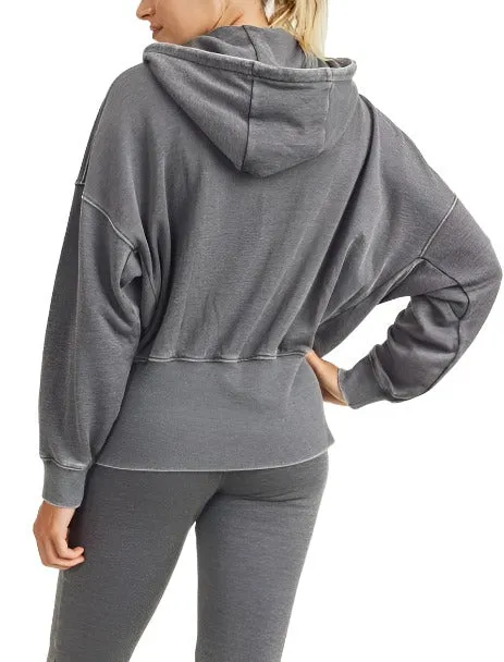 Veste à capuche en polaire Mono B KJ11571