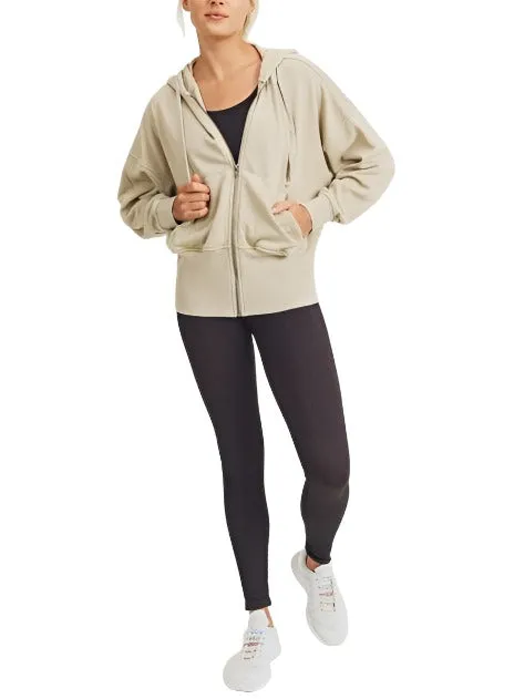 Veste à capuche en polaire Mono B KJ11571