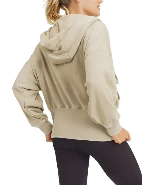 Veste à capuche en polaire Mono B KJ11571
