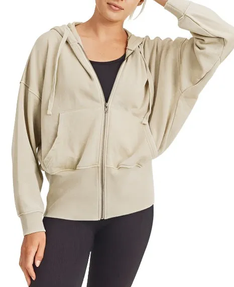 Veste à capuche en polaire Mono B KJ11571