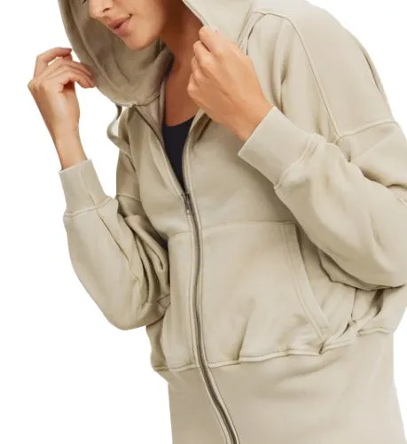Veste à capuche en polaire Mono B KJ11571