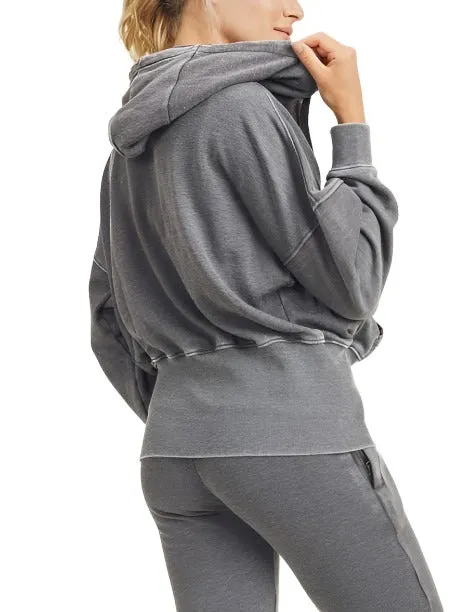 Veste à capuche en polaire Mono B KJ11571