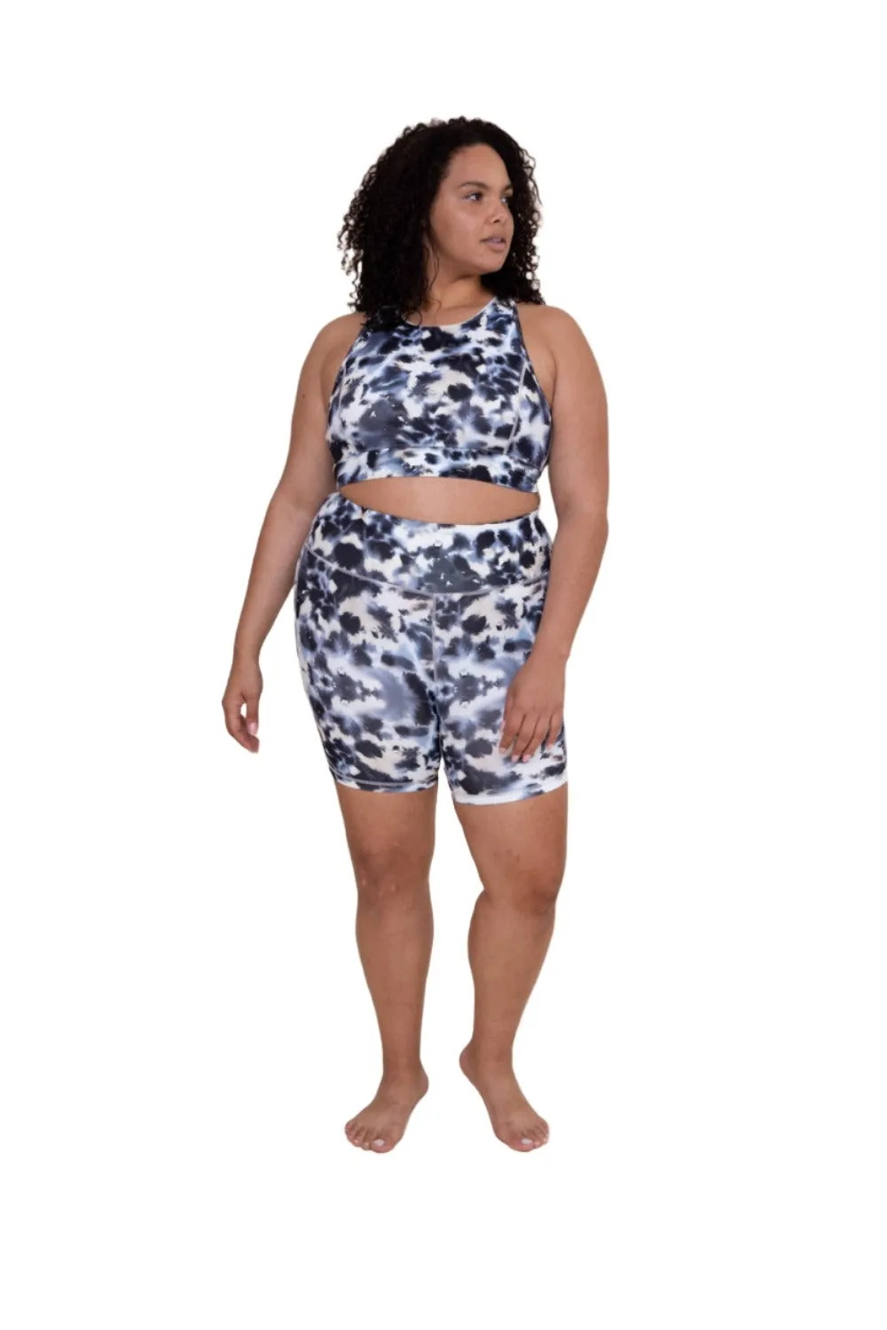 Mono B Kaléidoscope d'Encre Shorty Haute Taille APH3111 et Plus