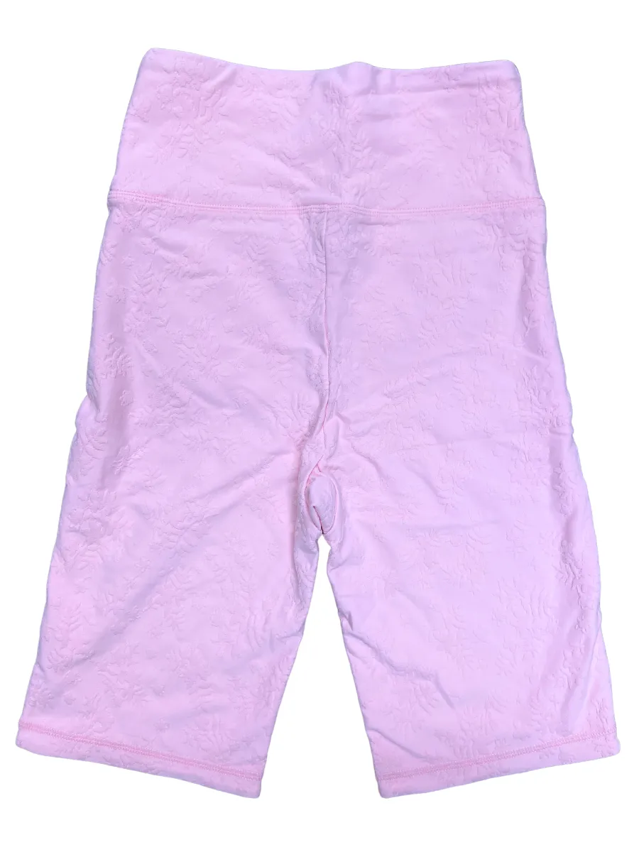 Mono B Jacquard Texture Shorty de motard mini floral APH8071